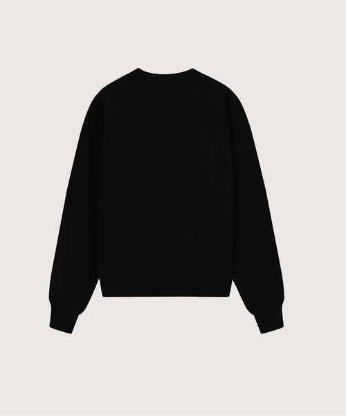 LA POMME petit（ラポミ・プチ）の「LA POMME petit Signature Philosophy Sweat（スウェット・レディース・ホワイト/ブラック・FREE）」の4枚目の写真