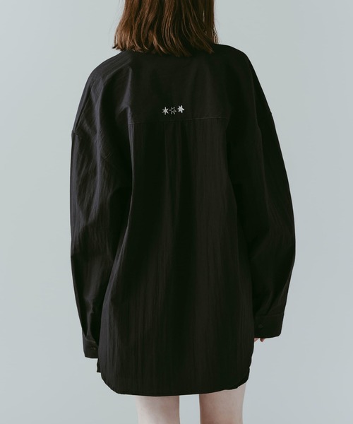 Knuth Marf(クヌースマーフ)の「【Knuth Marf】クヌースマーフ embroidered shirt(シャツ/ブラウス・レディース・アイボリー/マルチ/ブラック・FREE)」の22枚目の写真