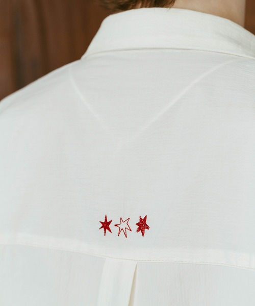 Knuth Marf（クヌースマーフ）の「【Knuth Marf】embroidered shirt（シャツ/ブラウス・レディース・アイボリー/マルチ/ブラック・FREE）」の19枚目の写真