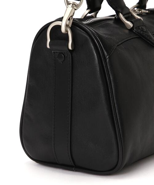 AVIREX(アヴィレックス)の「VARSITY LEATHER MINI DUFFLE BAG/バーシティーミニダッフルバッグ(トートバッグ・レディース・ブラック・F)」の17枚目の写真