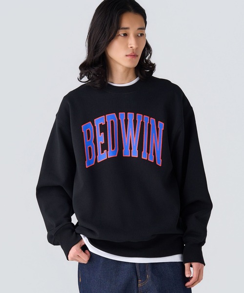 BEDWIN & THE HEARTBREAKERS(ベドウィン アンド ザ ハートブレイカーズ)の「L/S VARSITY SWEATSHIRT "Varsity"(スウェット・メンズ・ライトグレー/グレー/チャコール/ブラック・SMALL/MEDIUM/LARGE/XX-LARGE/X-LARGE)」の5枚目の写真