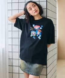 【TOY STORY 5/トイ・ストーリー5】キャラクタープリント半袖Tシャツ / Over Harf Sleeve T-shirt《UNISEX》