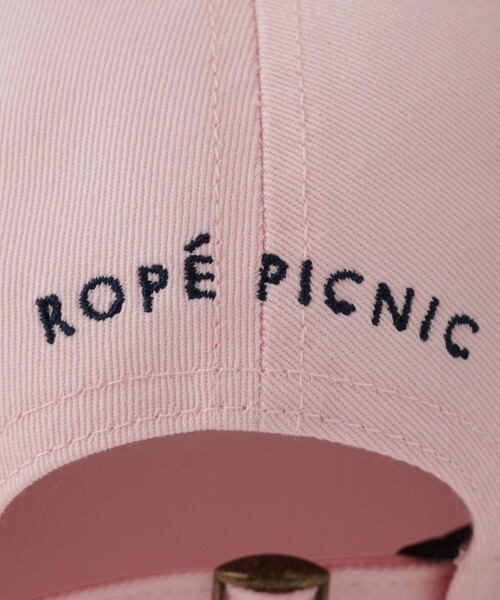 ROPE' PICNIC（ロペピクニック）の「コットンツイル刺繍キャップ/抗菌防臭（キャップ・レディース・キナリ/ピンク/ネイビー・FREE）」の19枚目の写真