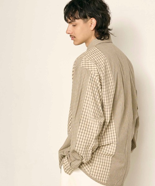 Kelen（ケレン）の「「KELEN MENS / ケレン メンズ」WEYDEN（シャツ/ブラウス・メンズ・ベージュ/ブラウン・38/40/42）」の6枚目の写真