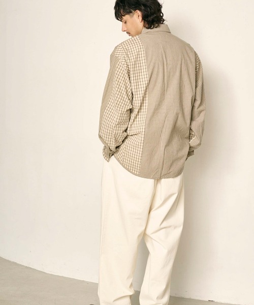 Kelen（ケレン）の「「KELEN MENS / ケレン メンズ」WEYDEN（シャツ/ブラウス・メンズ・ベージュ/ブラウン・38/40/42）」の7枚目の写真
