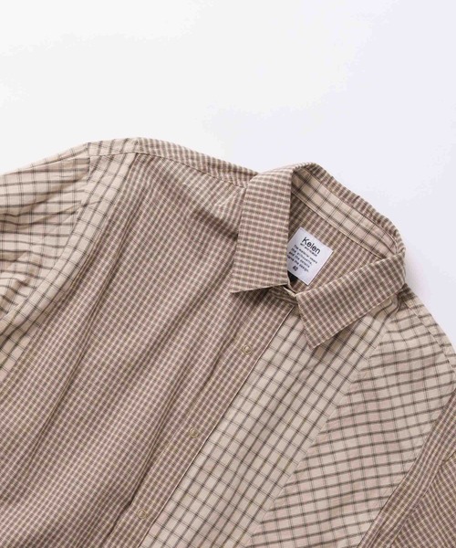 Kelen（ケレン）の「「KELEN MENS / ケレン メンズ」WEYDEN（シャツ/ブラウス・メンズ・ベージュ/ブラウン・38/40/42）」の17枚目の写真