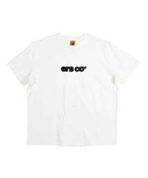 ERSCO（イーアルエスコ）の「ブラー ロゴ Tシャツ_ホワイト（Tシャツ/カットソー）」