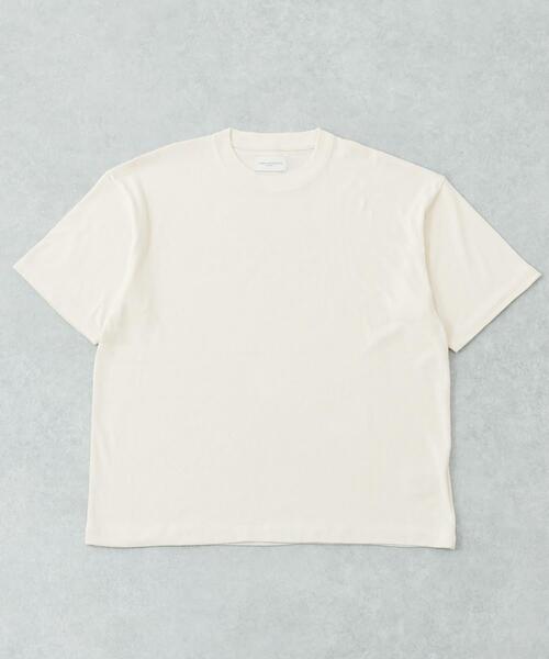 URBAN RESEARCH(アーバンリサーチ)の「new basic SILK NEP T-SHIRTS(Tシャツ/カットソー・メンズ・ブラック/アイボリー・X-LARGE/LARGE/MEDIUM)」の2枚目の写真
