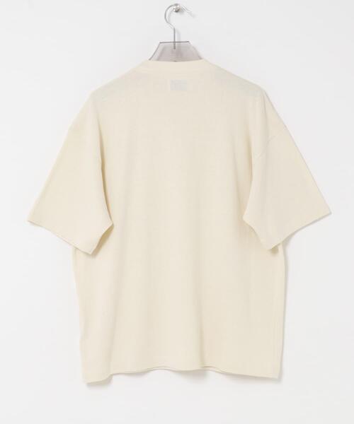 URBAN RESEARCH(アーバンリサーチ)の「new basic SILK NEP T-SHIRTS(Tシャツ/カットソー・メンズ・ブラック/アイボリー・X-LARGE/LARGE/MEDIUM)」の4枚目の写真