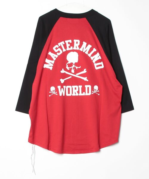 mastermind JAPAN(マスターマインド)の「BOXY BASEBALL TEE(Tシャツ/カットソー・メンズ・ブラック系その他2/ブラック系その他・XL)」の4枚目の写真