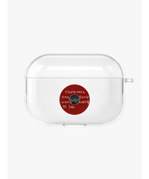 AFTERNOONLIVE（アフタヌーンライブ）の「Sound is colour! Airpods  4 Case -Red（スピーカー）」