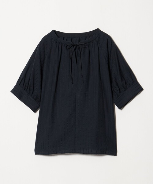 A DAY IN THE LIFE UNITED ARROWS(アデイインザライフユナイテッドアローズ)の「ラグラン 2WAYブラウス <A DAY IN THE LIFE>(シャツ/ブラウス・レディース・ライトブルー/ライトピンク/ネイビー・FREE)」の2枚目の写真