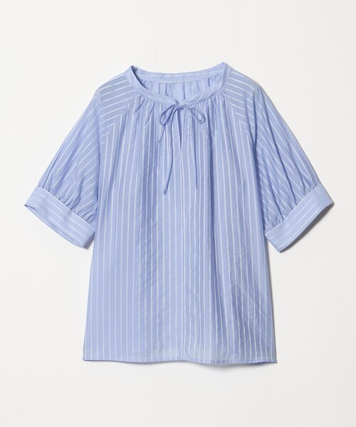A DAY IN THE LIFE UNITED ARROWS(アデイインザライフユナイテッドアローズ)の「ラグラン 2WAYブラウス <A DAY IN THE LIFE>(シャツ/ブラウス・レディース・ライトブルー/ライトピンク/ネイビー・FREE)」の10枚目の写真