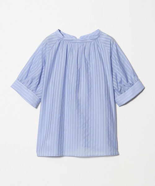 A DAY IN THE LIFE UNITED ARROWS(アデイインザライフユナイテッドアローズ)の「ラグラン 2WAYブラウス <A DAY IN THE LIFE>(シャツ/ブラウス・レディース・ライトブルー/ライトピンク/ネイビー・FREE)」の11枚目の写真