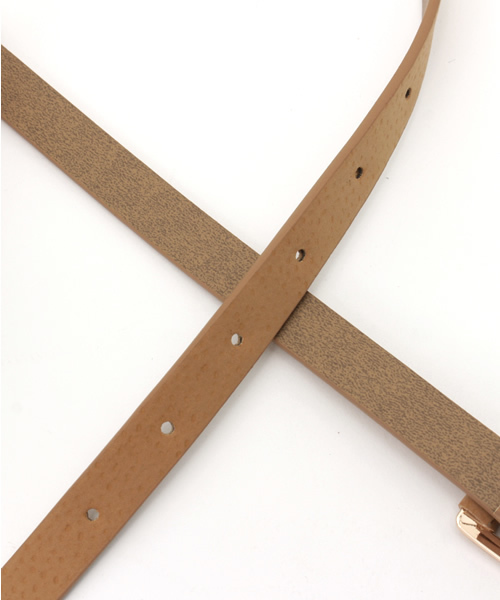 VIS(ビス)の「ジャストウエストベルト(ベルト・レディース・ホワイト/キャメル/ベージュ/ブラック・FREE)」の6枚目の写真