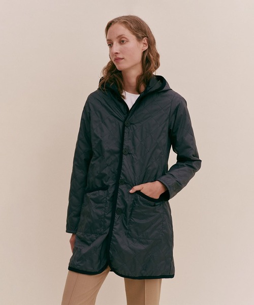 LAVENHAM(ラベンハム)の「Unwadded Brundon Womens / アンワディッド ブランドン ウィメンズ(その他アウター・レディース・ネイビー・8/10/12/14/16/6)」の1枚目の写真