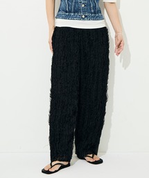 muller of yoshiokubo | ［muller of yoshiokubo/ミュラー オブ ヨシオクボ］RUFFLE CHIFFON PANTS(その他パンツ)