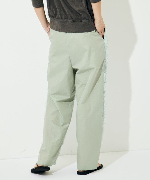 muller of yoshiokubo（ミュラーオブヨシオクボ）の「［muller of yoshiokubo/ミュラー オブ ヨシオクボ］RUFFLE CHIFFON PANTS（その他パンツ・レディース・ブラック/ミント/アイボリー・SMALL/MEDIUM）」の10枚目の写真