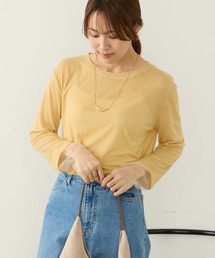 【Aunely】さらっとエアリーチュールスリーブシアープルオーバー〈YOSOOIシリーズ〉