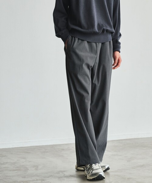 green label relaxing(グリーンレーベルリラクシング)の「コーデュロイ PLAY-PANTS ワイド イージーパンツ W4 -ストレッチ-(その他パンツ・メンズ・ベージュ/ブラック/グレー・S/XL/L/M)」の3枚目の写真