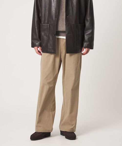 green label relaxing(グリーンレーベルリラクシング)の「コーデュロイ PLAY-PANTS ワイド イージーパンツ W4 -ストレッチ-(その他パンツ・メンズ・ベージュ/ブラック/グレー・S/XL/L/M)」の6枚目の写真