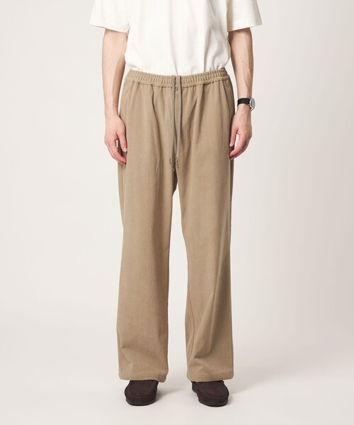 green label relaxing(グリーンレーベルリラクシング)の「コーデュロイ PLAY-PANTS ワイド イージーパンツ W4 -ストレッチ-(その他パンツ・メンズ・ベージュ/ブラック/グレー・S/XL/L/M)」の12枚目の写真