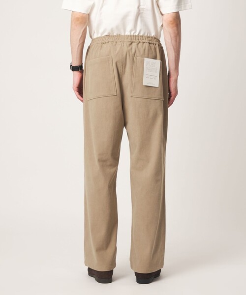 green label relaxing(グリーンレーベルリラクシング)の「コーデュロイ PLAY-PANTS ワイド イージーパンツ W4 -ストレッチ-(その他パンツ・メンズ・ベージュ/ブラック/グレー・S/XL/L/M)」の14枚目の写真