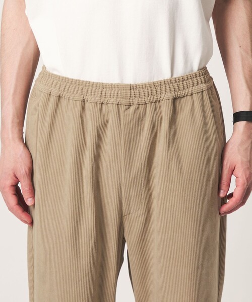 green label relaxing(グリーンレーベルリラクシング)の「コーデュロイ PLAY-PANTS ワイド イージーパンツ W4 -ストレッチ-(その他パンツ・メンズ・ベージュ/ブラック/グレー・S/XL/L/M)」の15枚目の写真
