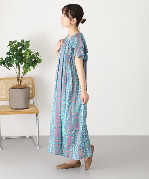 KILKI(キルキー)の「kilki フリルスリーブワンピース アザミ(ワンピース・レディース・ブルー系その他/ホワイト系その他・FREE)」の13枚目の写真