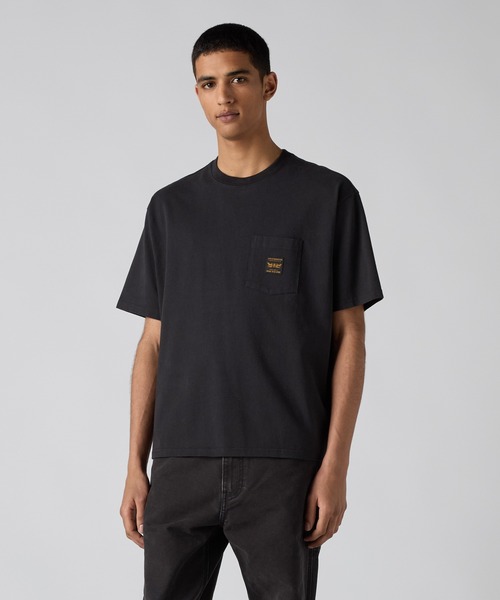 Levi's（リーバイス）の「Levi's/リーバイス WORKWEAR ポケットTシャツ（Tシャツ/カットソー・メンズ・ブラック・L/M/S/XL）」の9枚目の写真