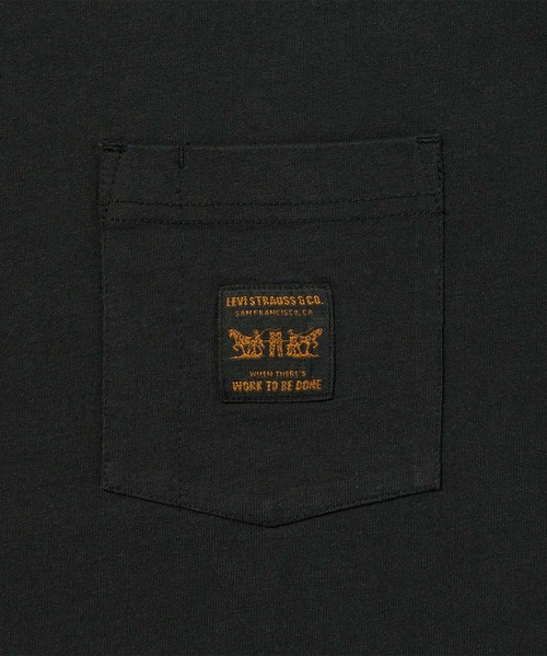 Levi's（リーバイス）の「Levi's/リーバイス WORKWEAR ポケットTシャツ（Tシャツ/カットソー・メンズ・ブラック・L/M/S/XL）」の8枚目の写真
