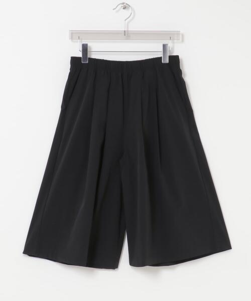 THOUSAND MILE(サウザンドマイル)の「『撥水/吸水速乾/UVカット』『別注』THOUSAND MILE×URBAN RESEARCH MID LENGTH TUCK PANTS(その他パンツ・レディース・ブラック・FREE)」の8枚目の写真
