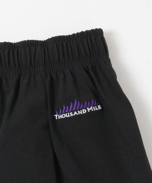 THOUSAND MILE(サウザンドマイル)の「『撥水/吸水速乾/UVカット』『別注』THOUSAND MILE×URBAN RESEARCH MID LENGTH TUCK PANTS(その他パンツ・レディース・ブラック・FREE)」の12枚目の写真