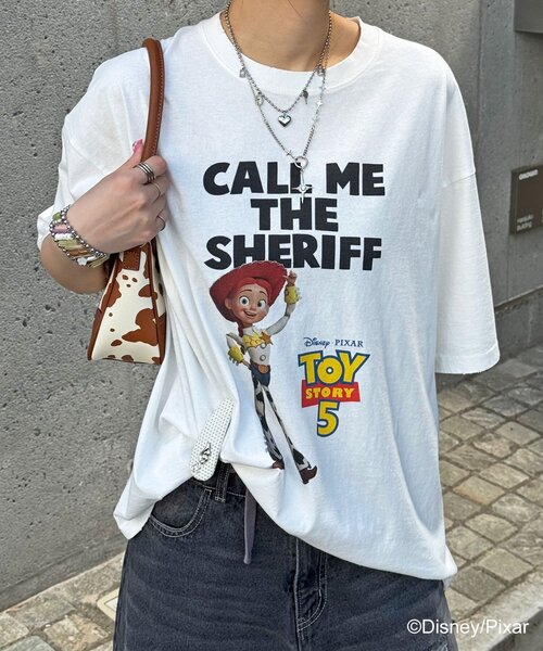 CIAOPANIC(チャオパニック)の「【TOY STORY/トイ・ストーリー】アソートグラフィックTシャツ(Tシャツ/カットソー・レディース・ホワイト系その他/ホワイト系その他2/ホワイト系その他3/ホワイト・FREE)」の18枚目の写真