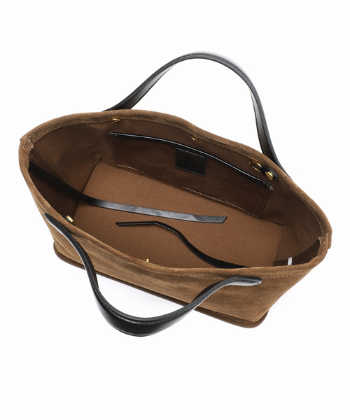 U by SPICK&SPAN(ユーバイスピックアンドスパン)の「ARTESANOS / アルテサノス ポーチ付きスウェード トートバッグ(トートバッグ・レディース・キャメル・FREE)」の13枚目の写真