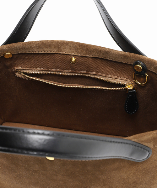U by SPICK&SPAN(ユーバイスピックアンドスパン)の「ARTESANOS / アルテサノス ポーチ付きスウェード トートバッグ(トートバッグ・レディース・キャメル・FREE)」の16枚目の写真