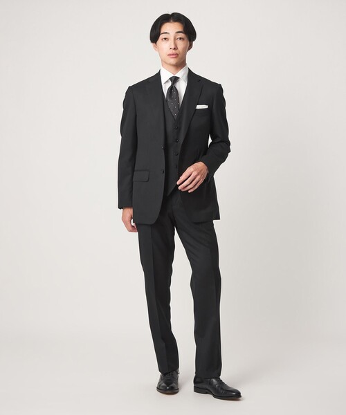 green label relaxing(グリーンレーベルリラクシング)の「REDA サージ スリム NP スーツパンツ(スーツパンツ・メンズ・ネイビー/ダークブラウン/ブラック/ダークグレー・88/84/76/80/72/92)」の8枚目の写真