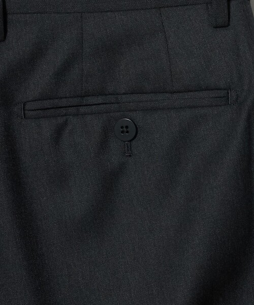green label relaxing(グリーンレーベルリラクシング)の「REDA サージ スリム NP スーツパンツ(スーツパンツ・メンズ・ネイビー/ダークブラウン/ブラック/ダークグレー・88/84/76/80/72/92)」の19枚目の写真
