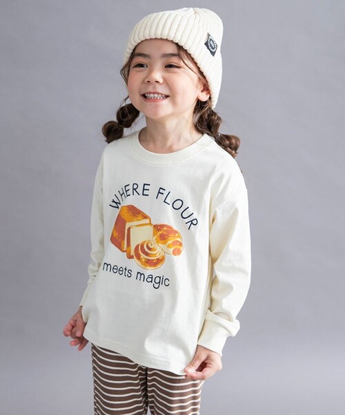 DRC branshes(ディーアールシーブランシェス)の「【WEB限定/DRC】アソートグラフィック長袖Tシャツ(Tシャツ/カットソー・キッズ・ネイビー/ブラウン/チャコールグレー/アイボリー/マスタード/ブルーグレー/レッド/その他1/その他2/その他3・100/120/140/110/130/150)」の9枚目の写真