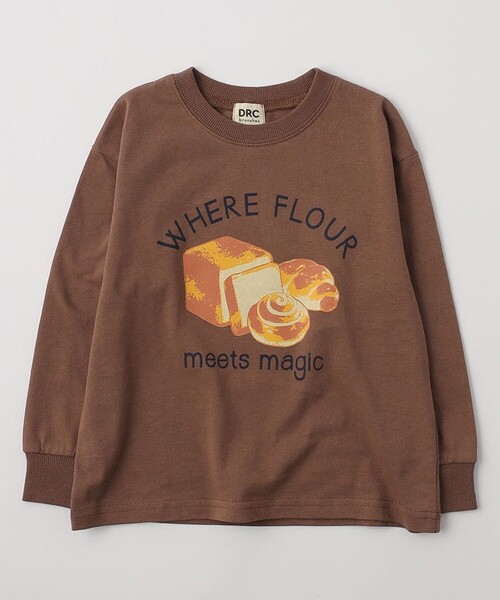 DRC branshes(ディーアールシーブランシェス)の「【WEB限定/DRC】アソートグラフィック長袖Tシャツ(Tシャツ/カットソー・キッズ・ネイビー/ブラウン/チャコールグレー/アイボリー/マスタード/ブルーグレー/レッド/その他1/その他2/その他3・100/120/140/110/130/150)」の10枚目の写真