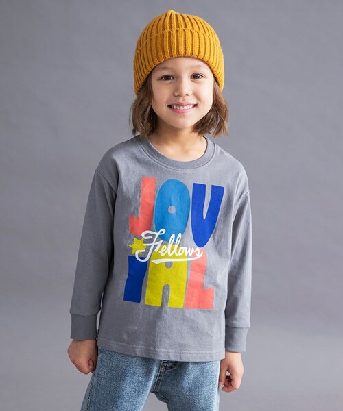 DRC branshes(ディーアールシーブランシェス)の「【WEB限定/DRC】アソートグラフィック長袖Tシャツ(Tシャツ/カットソー・キッズ・ネイビー/ブラウン/チャコールグレー/アイボリー/マスタード/ブルーグレー/レッド/その他1/その他2/その他3・100/120/140/110/130/150)」の3枚目の写真