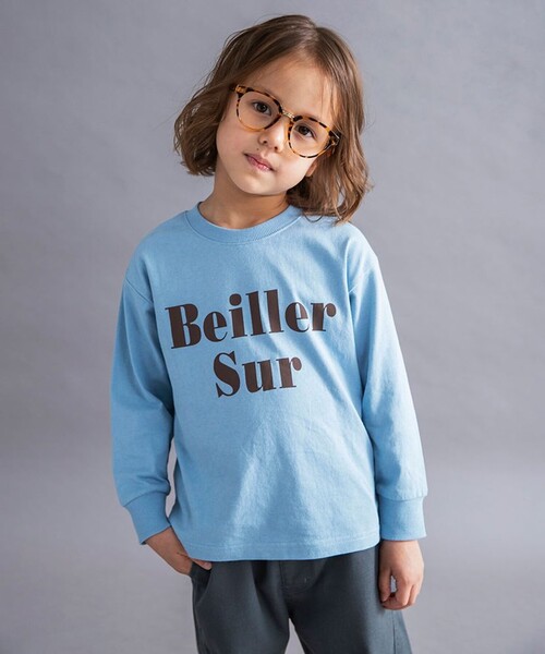 DRC branshes(ディーアールシーブランシェス)の「【WEB限定/DRC】アソートグラフィック長袖Tシャツ(Tシャツ/カットソー・キッズ・ネイビー/ブラウン/チャコールグレー/アイボリー/マスタード/ブルーグレー/レッド/その他1/その他2/その他3・100/120/140/110/130/150)」の4枚目の写真