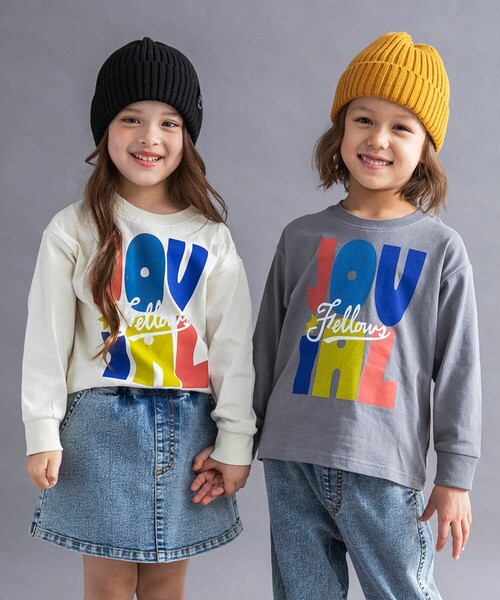 DRC branshes(ディーアールシーブランシェス)の「【WEB限定/DRC】アソートグラフィック長袖Tシャツ(Tシャツ/カットソー・キッズ・ネイビー/ブラウン/チャコールグレー/アイボリー/マスタード/ブルーグレー/レッド/その他1/その他2/その他3・100/120/140/110/130/150)」の14枚目の写真