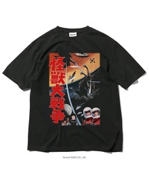 ゴジラ × ホームゲーム【HOMEGAME】- 半袖Tシャツ 1965 怪獣大戦争 TEE