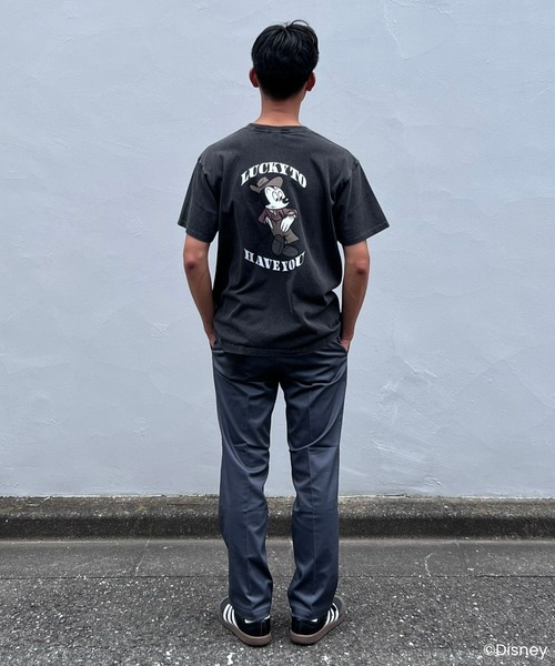 MAGIC NUMBER(マジック ナンバー)の「【MAGIC NUMBER/Good On】Mickey Mouse/Mid-century style TEE B(Tシャツ/カットソー・メンズ・ブラック/ブルー/キナリ/ホワイト・SMALL/MEDIUM/X-LARGE/LARGE/XX-LARGE)」の18枚目の写真