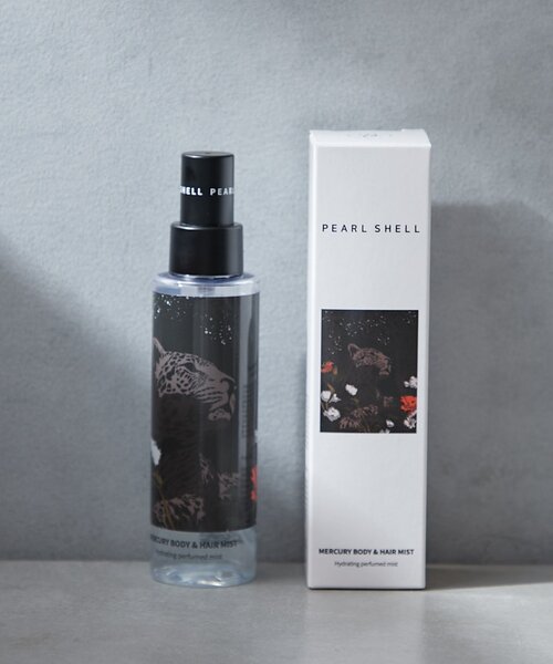 BIRTHDAY BAR(バースデイバー)の「【PEARL SHELL】 BODY & HAIR MIST ボディヘアミスト(フレグランスミスト・レディース・ブラック/ホワイト・0)」の1枚目の写真