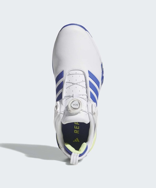 adidas(アディダス)の「アディパワー 26 ボア スパイクレス ゴルフ / ADIPOWER 26 BOA SPIKELESS GOLF【adidas Golf/アディダスゴルフ】(スニーカー・メンズ・ホワイト・24.5cm/25.5cm/26.5cm/27.5cm/28.5cm/25.0cm/26.0cm/27.0cm/28.0cm)」の2枚目の写真