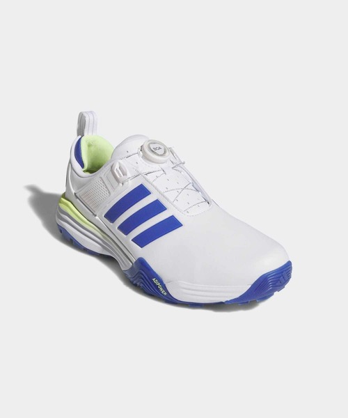 adidas(アディダス)の「アディパワー 26 ボア スパイクレス ゴルフ / ADIPOWER 26 BOA SPIKELESS GOLF【adidas Golf/アディダスゴルフ】(スニーカー・メンズ・ホワイト・24.5cm/25.5cm/26.5cm/27.5cm/28.5cm/25.0cm/26.0cm/27.0cm/28.0cm)」の4枚目の写真