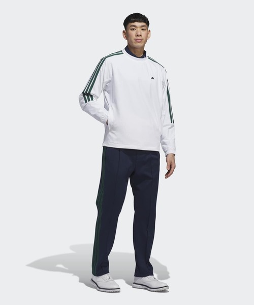 adidas(アディダス)の「スリーストライプス 撥水 プルオーバー【adidas Golf/アディダスゴルフ】(ブルゾン・メンズ・ホワイト・XX-LARGE/LARGE/MEDIUM/SMALL/X-LARGE)」の5枚目の写真