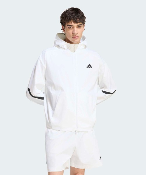 adidas(アディダス)の「アディダスZ.N.E.ウーブントラックトップ / ADIDAS Z.N.E. WOVEN TRACK TOP / ジャージ / トラックジャケット / アディダス adidas(ジャージ・メンズ・ホワイト・XX-LARGE/LARGE/MEDIUM/SMALL/X-LARGE)」の1枚目の写真